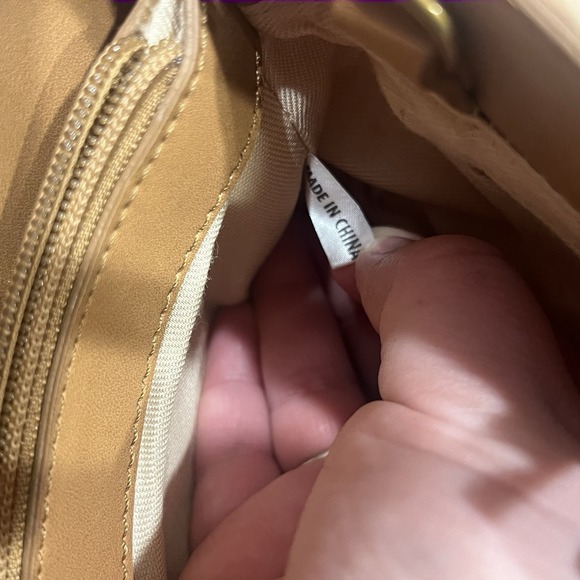 Fossil Natural Straw Embroidered Wildflower Purse Handbag - Picture 5 of 10